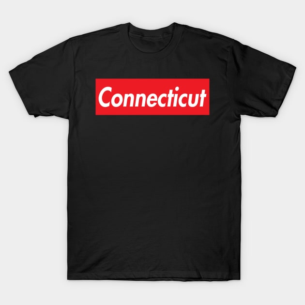 CONNECTICUT SUPER USA LOGO T-Shirt by elsa-HD